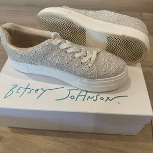 Betsy Johnson Bejeweled Sidny sneakers